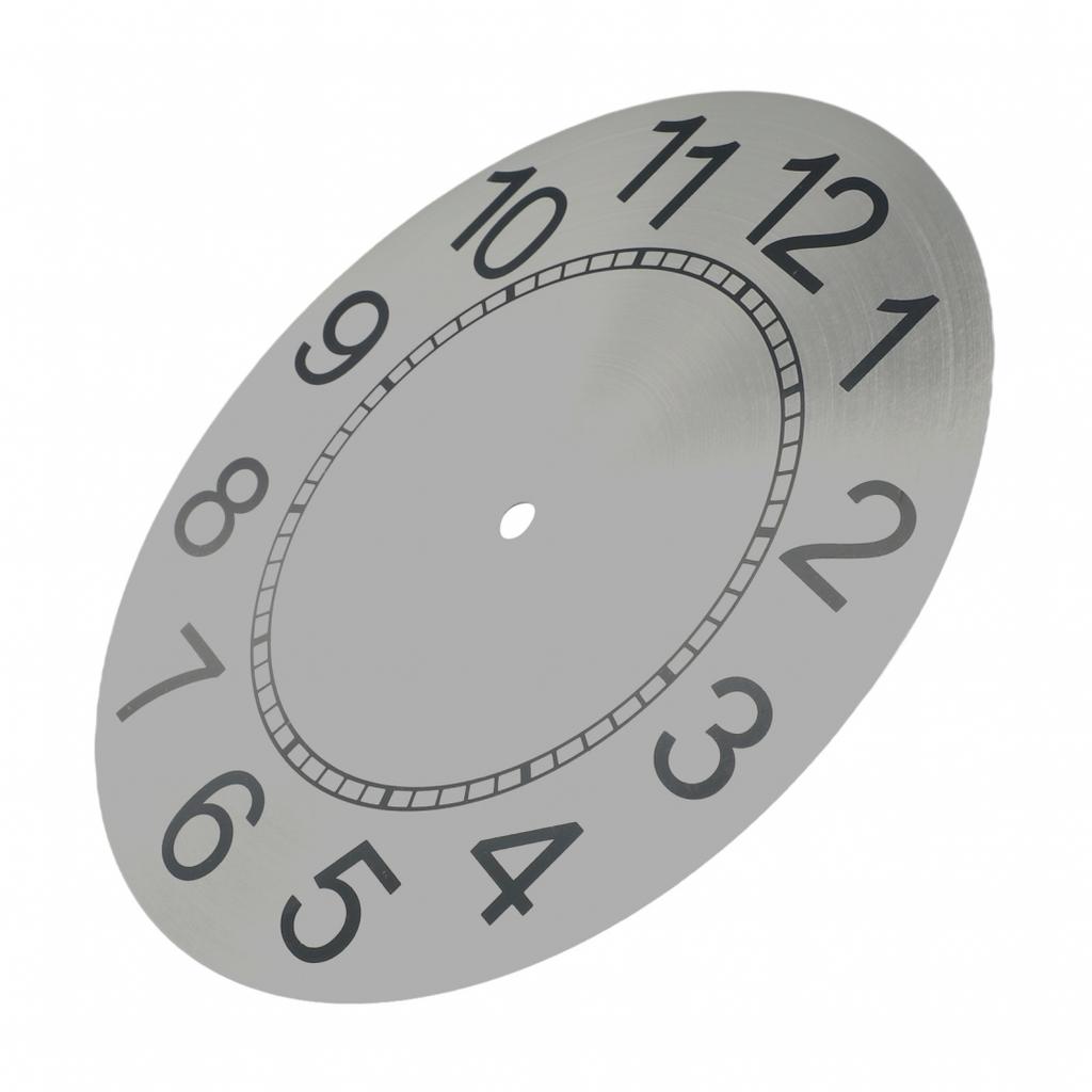 9.5 Inch Clock Face Aluminium Clock Dial Arabic Numeral Clock Dial