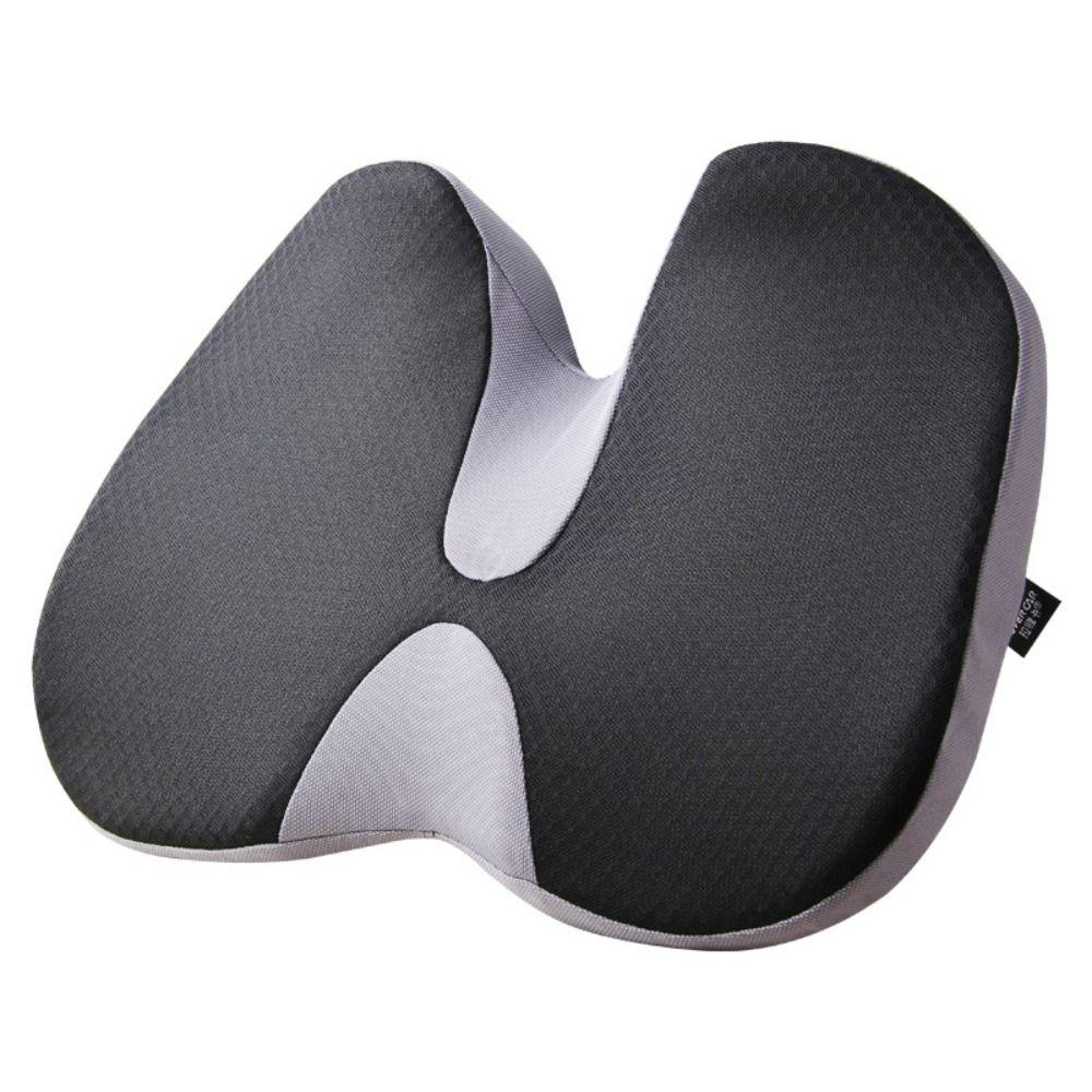 Ergonomic Non Slip Ergonomic Seat Cushion Polyester Tailbone Comfort Car Seat Cushion  Long Sitting