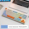 Wolf M87 Dual-Mode Wireless Silent Gaming Keyboard with Russian Keys