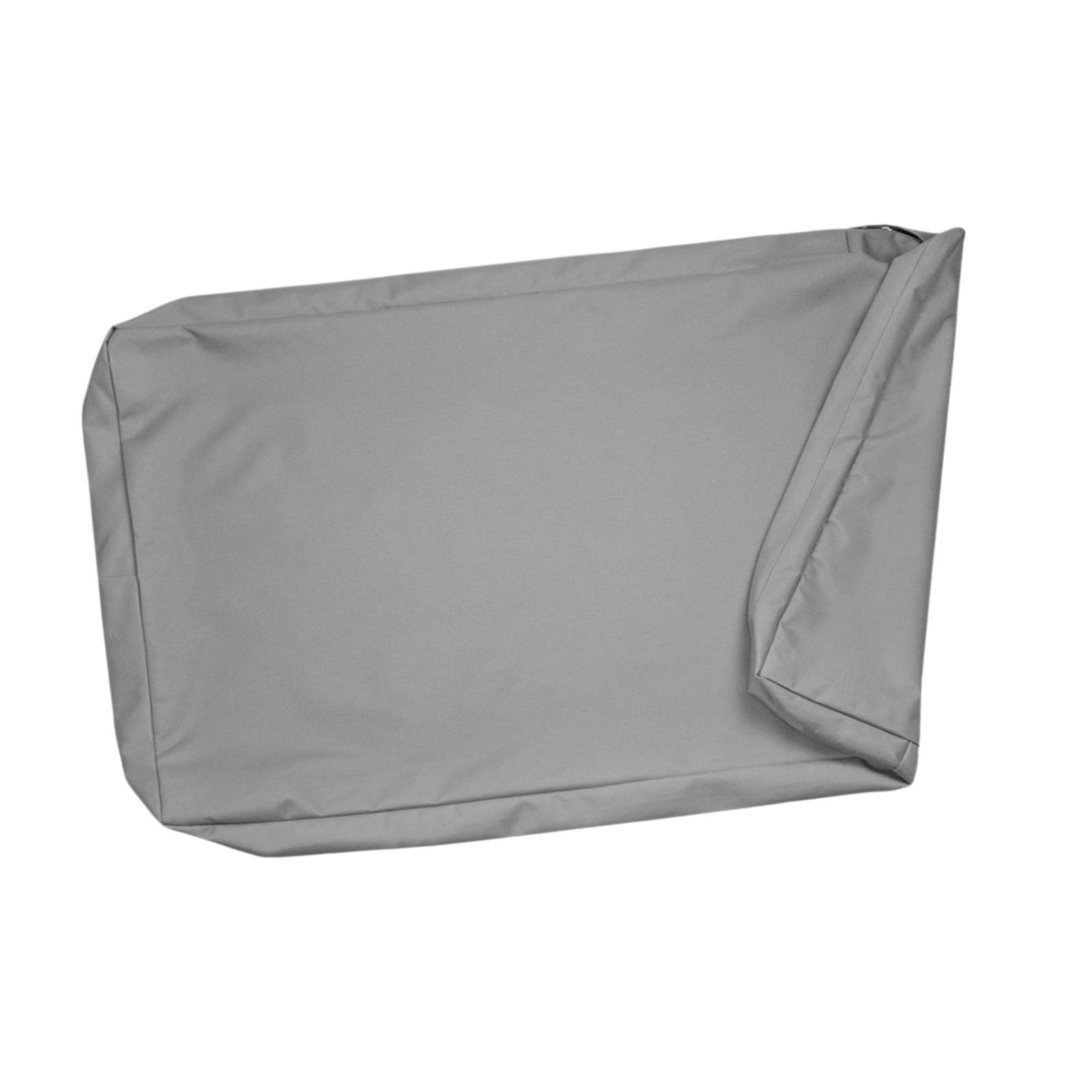 Oxford Cloth Waterproof Dog Bed Cover Replacement Washable Dog Crate Pad Cover for Puppy Kitten Bed Cover Pet Supplies S серый