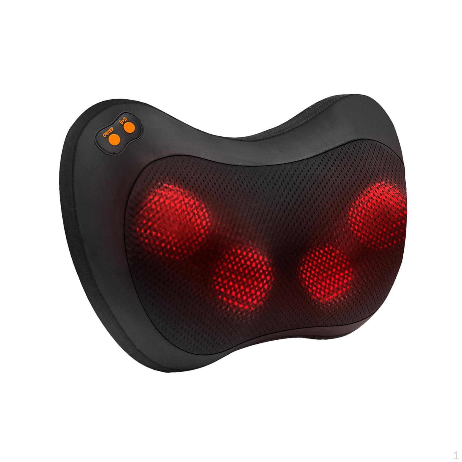 

Массажер для шеи с подогревом, портативная поддерживающая подушка для талии, самолет, дом, четыре головки four heads