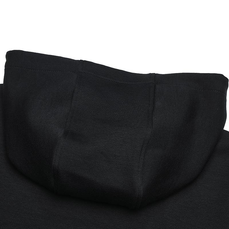 FILA Versatile Comfortable Knitted Hoodie Women hoodies Black F11W518215FBK