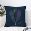 Federa Cuscino Banda Musicale C-Coldplay Tessuto Peluche Morbida Federa Stampa Double Sided Copricuscino per Divano Copricuscino