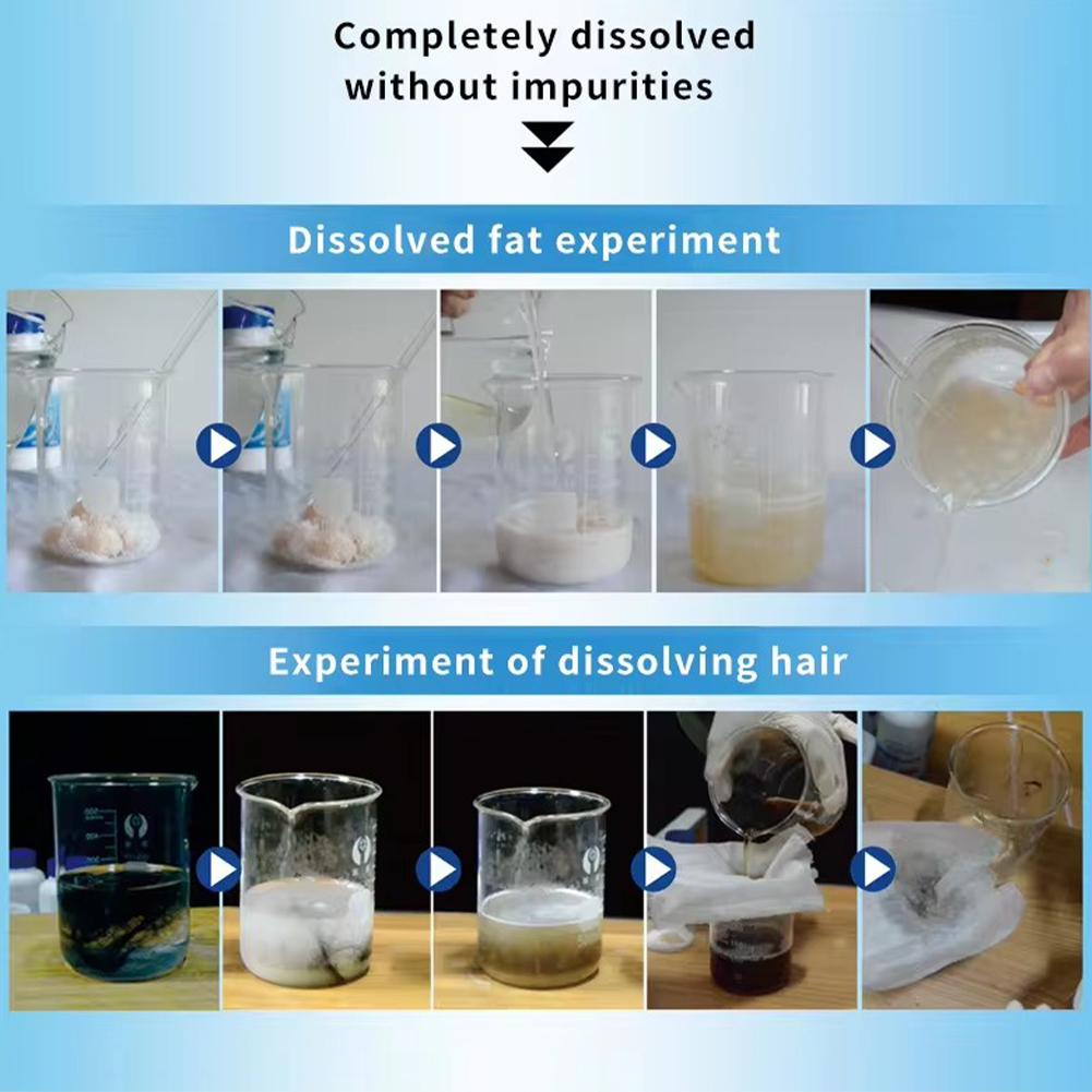 5pcs 30g Toilet Dirt Cleaning Tool Cleaning Agent Toilet Dissolution Urine Agent Strong Urine Alkali Dirt Removal