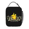 Pokemon Insulated Lunch Bag Insulation Bento Pack Rice Bag Pikachu Bolsa Student Bento Lunch Handbag Insulation