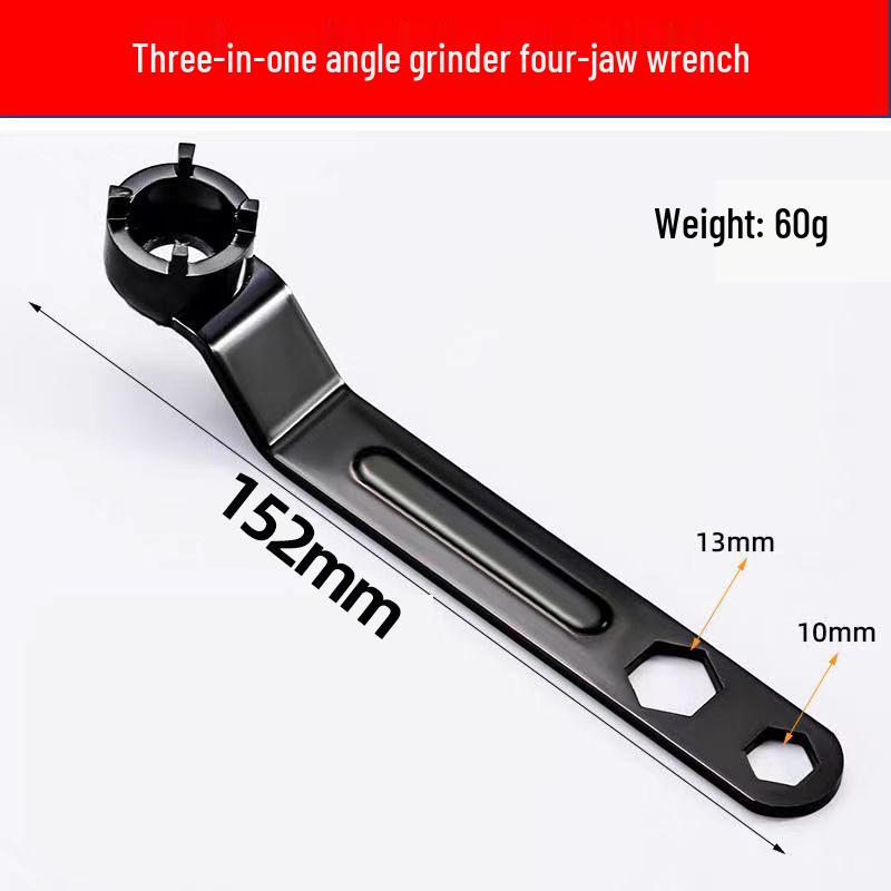 Angle Grinder Four-Corner Thickened Wrench Tool for Disassembly and Assembly