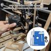 Woodworking Benches Router Flip Plate with Miter Gauge Guide Aluminium Fence Sliding Brackets Multifunctional Trimming