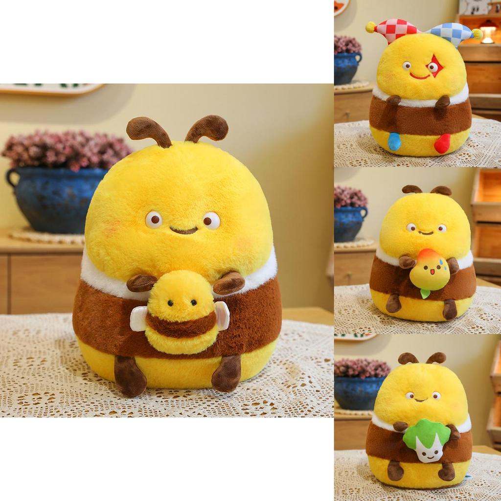 Adorable Bee Plush Toy For Kids Soft And Cuddly Stuffed Animal Doll Gift