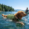 Cute Turtle Shape Pet Life Jacket Adjustable Portable Handle Dog Swimsuit Life Preserver Reflective Dog Surfing Clothes