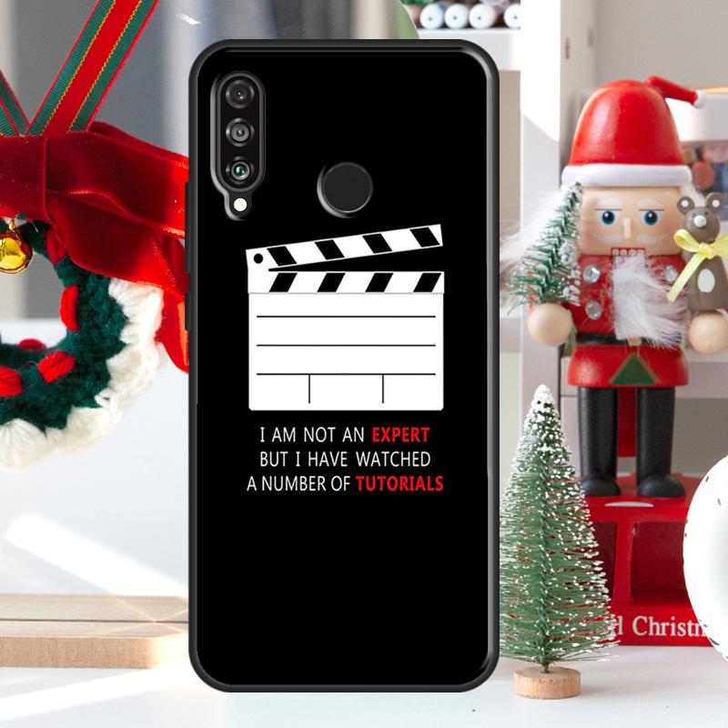 Süße Film Filmemacher Klapptafel Für Huawei Nova 5T 9 10 SE 7i 8i 11i 12i Y73 Y72 Y61 Y91 Y60 Y70 Y90 P20 P40 P30 Lite Hülle