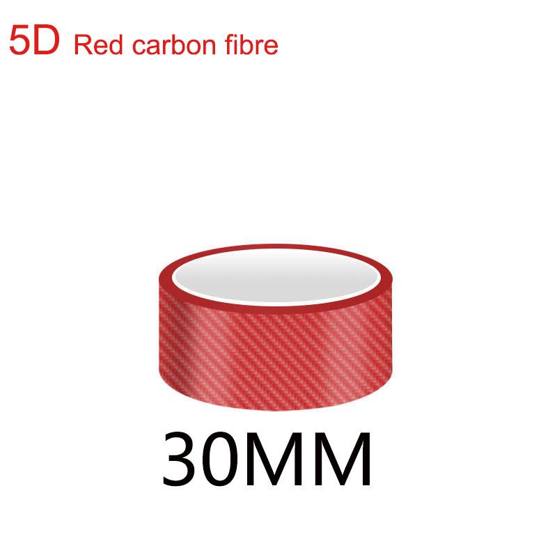 

5D наклейки для защиты дверей автомобиля, красная нанолента против царапин, защитная пленка для порога багажника автомобиля, защитная кромка двери 3M