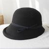 Damen Retro Faltbarer Hepburn-Stil Sonnenhut Lässiger Cooler Fischer Fischerhut Einfaches Sonnenschutz-Accessoire