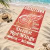 Detroit Red Wings Custom Name Beach towels also serve as bath towels summer essential a musthave for the outdoors the beach and the pool