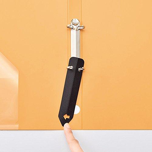 Lihit Lab F7681-24 Ring File, A4, 2 Holes, Black