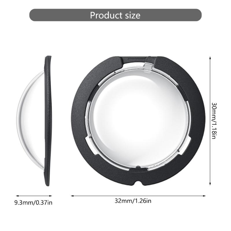 Protective Lens Cover Lens Shield Clear Imaging for 360 X3 Action Camera Easy to Remove Scratch Resistant Lens Protector