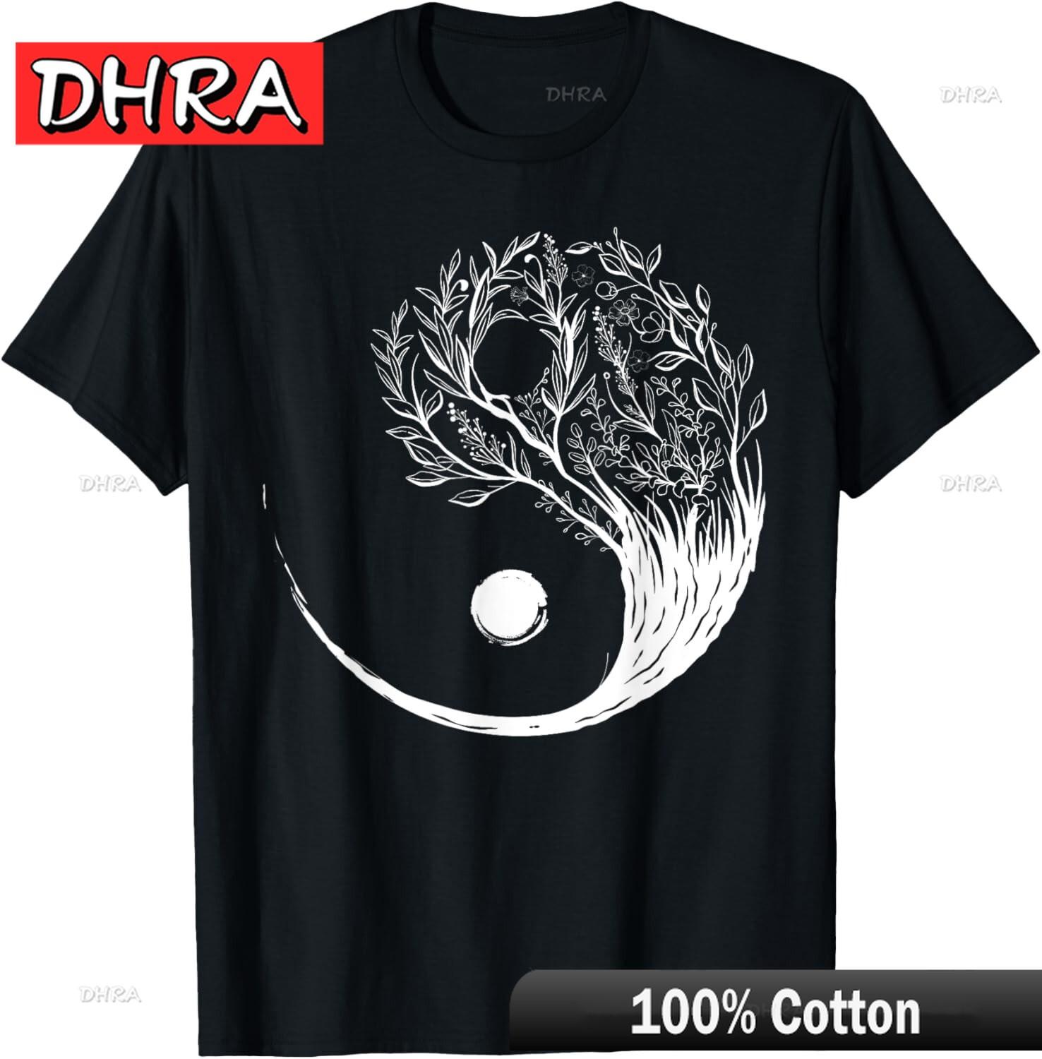 

Cottagecore Aesthetic Chinese Ying Yang Tai Chi Goblincore T-Shirt Trendy Stylish Comfy Tshirts Stylish Urban Cute Cute Tshirt 4XL