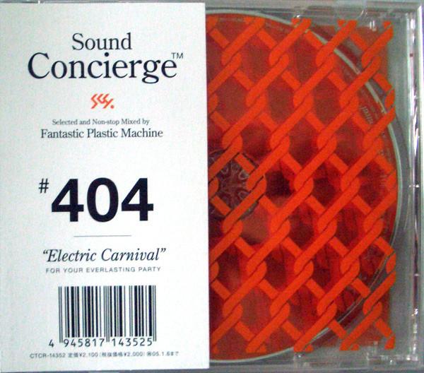 

CD FANTASTIC PLASTIC MACHINE Sound Concierge 404 Electric Carni CTCR14352 Cutting Edge 2004 Japan ObiJapanese Club Dance Used