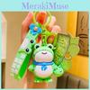 Cute Cartoon Frog Keychain Pvc Material Perfect For Backpacks And Keyrings
