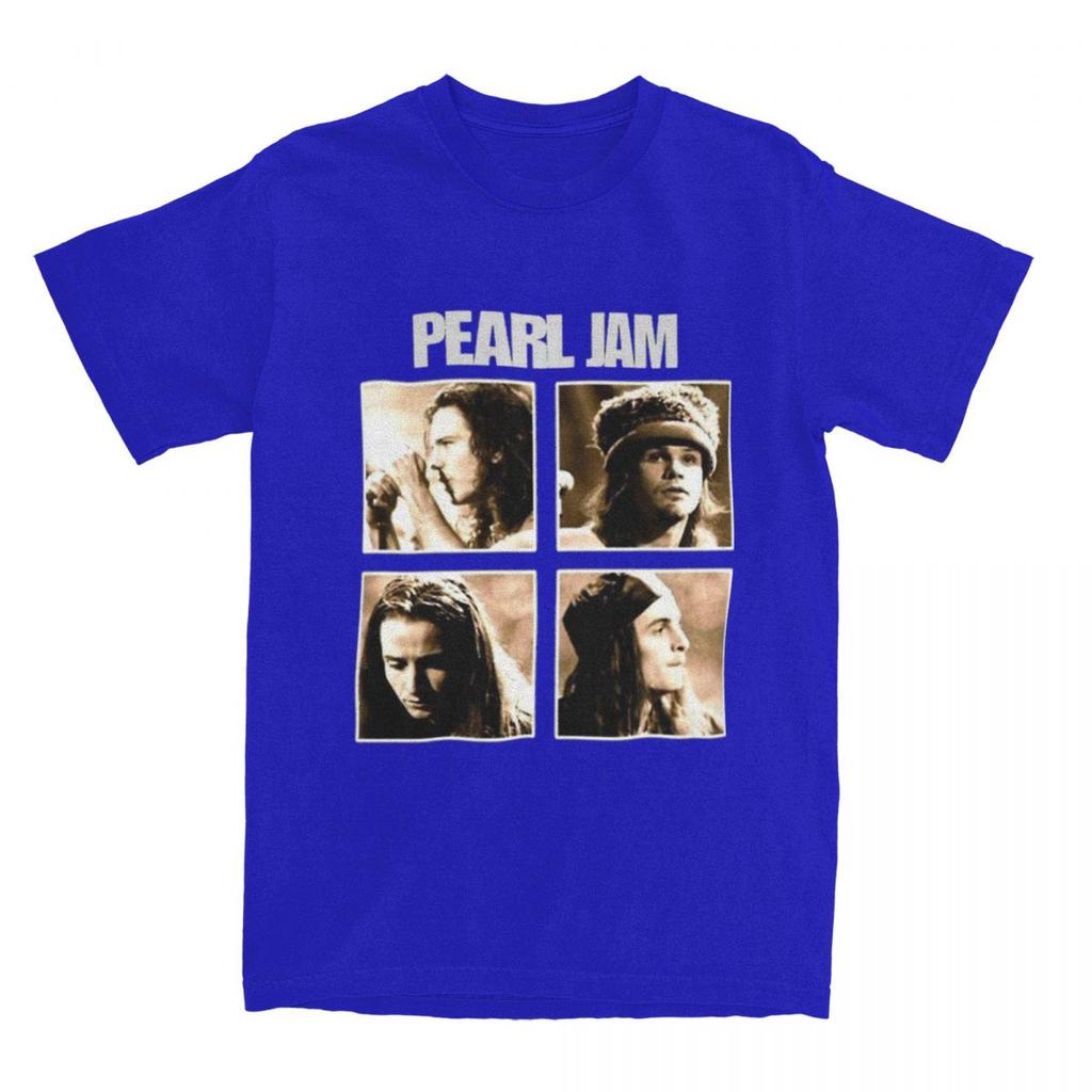 Pearls Jams T-Shirt Summer Eternal Joy The Happiness Found in Music Fun T-Shirts Cotton Harajuku Tshirt For Men Print Clothing