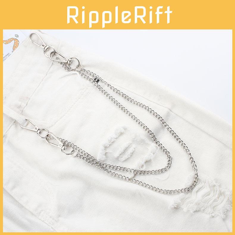 Style Metal Hiphop Waist Chain Unisex Jewelry Casual Spring Enhancement Outfit