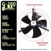 Three-Phase Asynchronous Motor Axial Flow Cooling Fan with Variable Frequency Speed Regulation