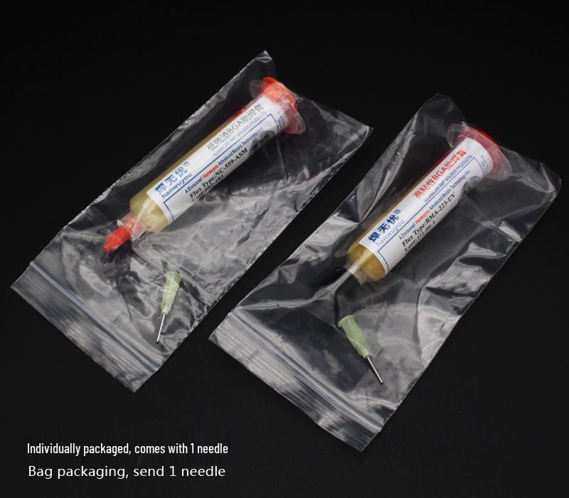Umweltfreundliche NC-559-ASM No-Clean BGA Lötpaste Flussmittel, 10cc Spritze