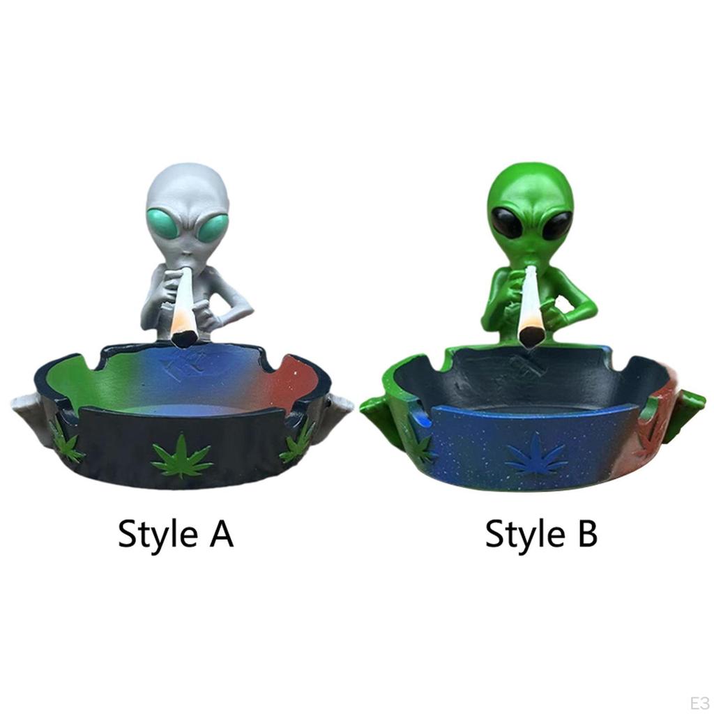 Alien Ashtray Decorative Sculpture for Home and Office