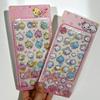 3D Cartoon Crystal Stickers Cute Little Water Drop Glitter Stickers Phone Cases Decal Journal Diy Decorative Sticker Party Gifts