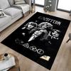 1ks Led Zeppelin Pracovna Doma, Odolná Polyesterová Podlahová Rohož s Snadnou Údržbou, Kancelářská Dekorace, Městský Styl, Protiskluzová Zadní Strana