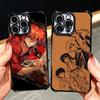 Rurouni Kenshin Anime Plating Phone Case For Xiaomi Poco X5 X6 X7 X8 Pro Max F8 Ultra F7 M8 M7 M5S Redmi 15C 15 14C 13C 13 X3 12