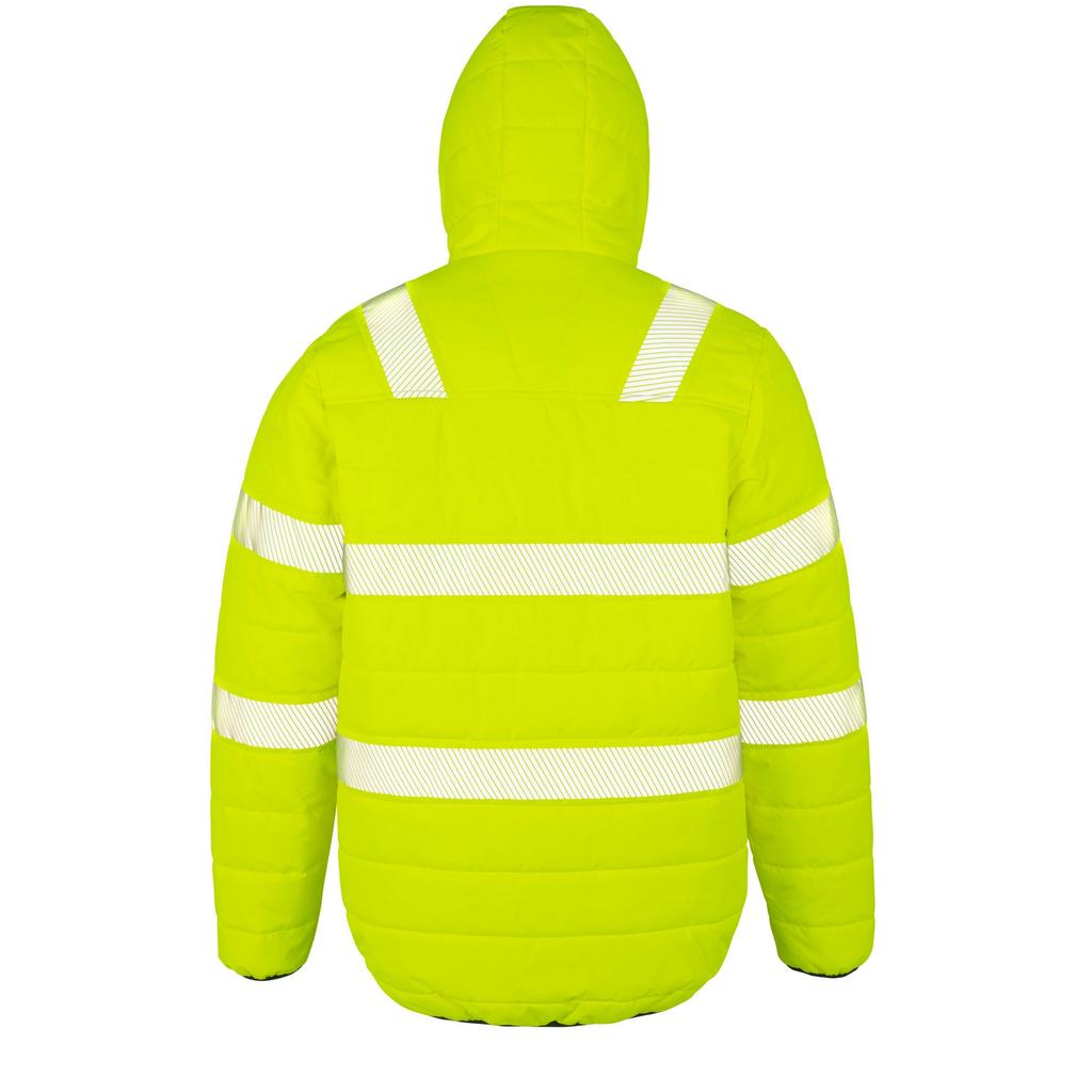 Wynik Oryginalna Recyklingowa Męska Kurtka Bezpieczeństwa Ripstop z Wyściółką