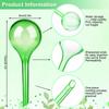 12 Pack Plant Watering Globes Self Watering System PVC Self Plant Watering Glo