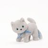 Bow Standing Adorable Cat Plush Toy For Children Birthday Present And Collection