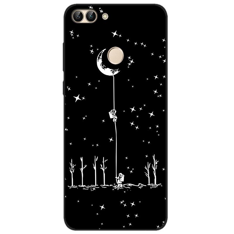 For Huawei P Smart 2018 FIG-LX1 PSmart Case For Huawei P Smart 5.65inch Case TPU Soft Silicone Cute Wolf Back Cover Phone Case