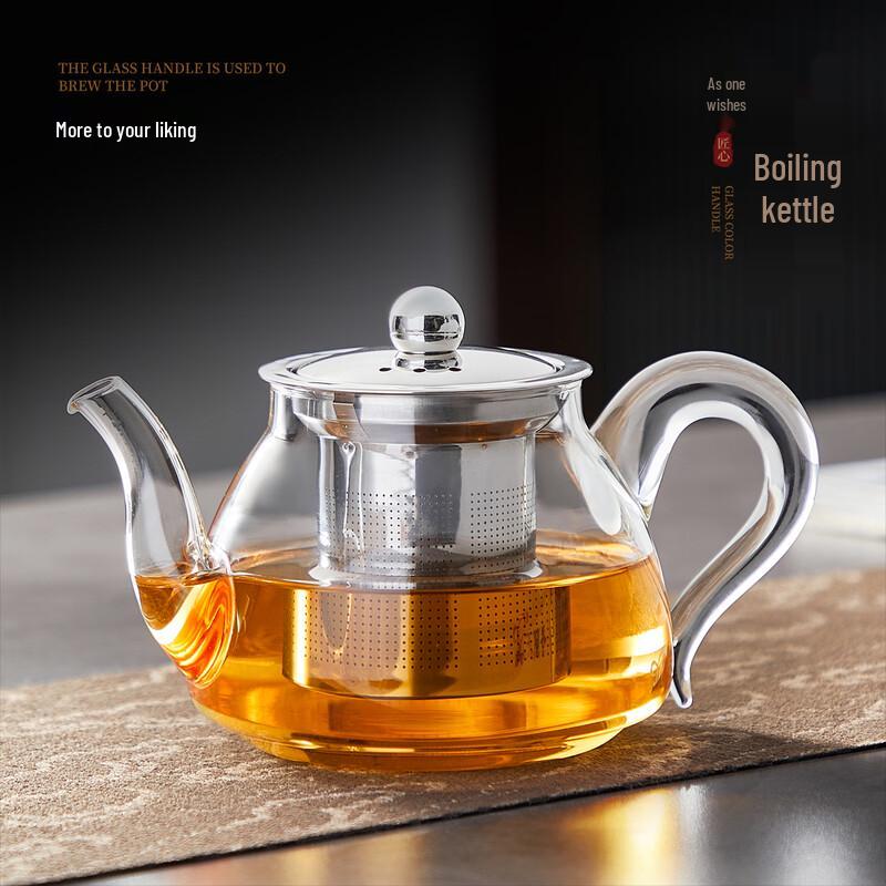 YIHUTEA Heat-Resistant Glass Teapot