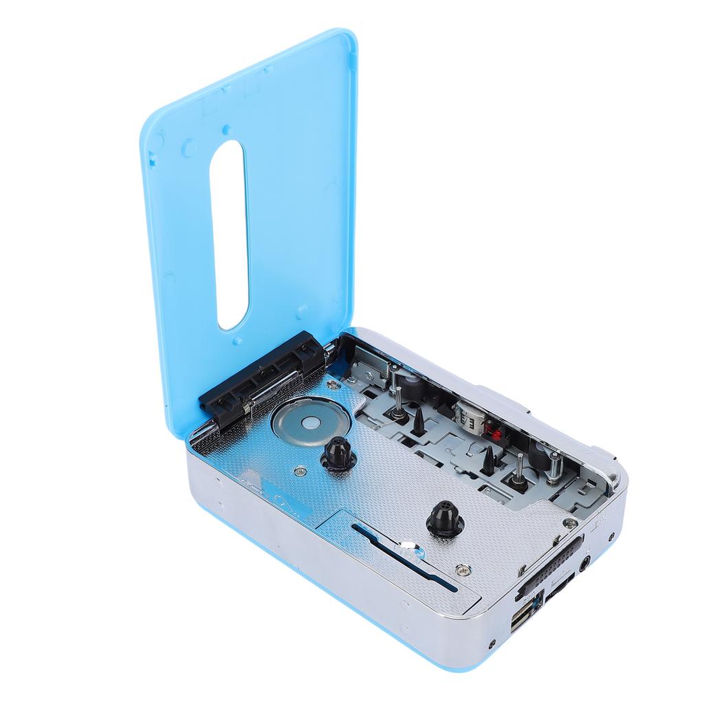 Cassette Tape Player USB Portable Cassette To MP3 Digital Converter with Built In Speaker and 3.5mm Headphone  