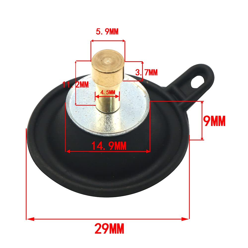 KL250 Carburetor Repair Kit, Fits G1-G8 H1-H8 Super Sherpa Series 1997-2010 Version KL250 Motorcycle Mikuni Carburetor