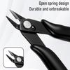 Mini Hair Extension Plier, Flush Wire Cutter Small Hair Pliers with an Opening Spring Keratin Cutting Pliers with an Opening Spring, Hairs Extensions