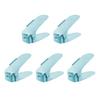 5Pcs Shoe Use Stacker Shoe Slots Adjustable Double-Layer Design Shoe Rack
