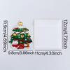 3D Retro Foldable Christmas Tree Greeting Card with Envelope - Perfect for Best Friends or Couples.