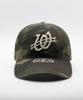 Wieoldeuwoldeu Born To Be Washed Camo Ball Cap