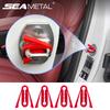 Amortisseur De Porte De Voiture SEAMETAL, Universel, En Silicone, Tampon De Protection De Boucle De Porte De Voiture, Réduction