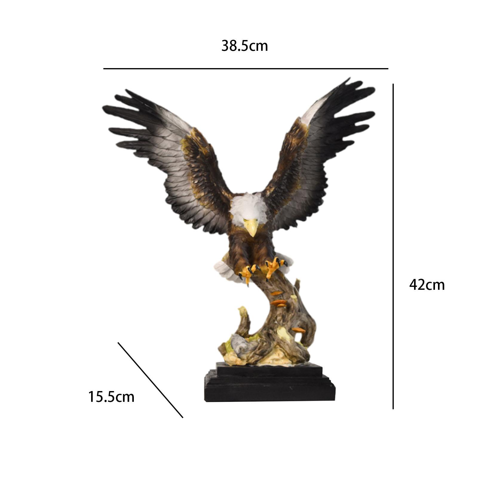 Bird Resin Sculpture Eagle Statue Artwork