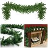 Pine Green Artificial Spruce Christmas Garland Wreath Home Wall Xmas 27m Decor