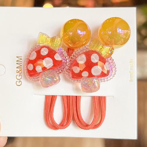 Hot Selling Kids Hair Elastics1pcs Cartoon Whale Design High Stretch Ponytail Holders Non Damage Soft for Toddler Girls
