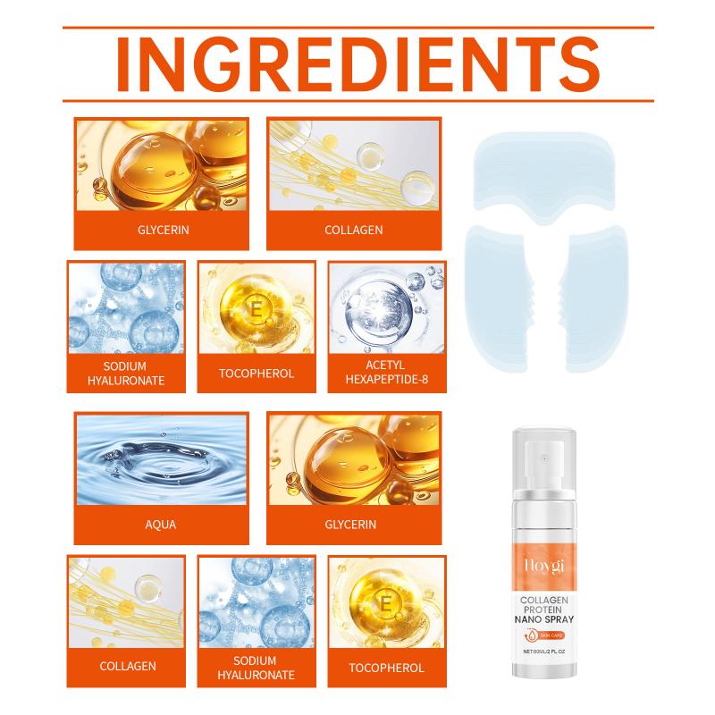 Soluble Collagen for Face Anti Aging Lifting Firming Fine Line Removal and Long Lasting Nourishment at Home
