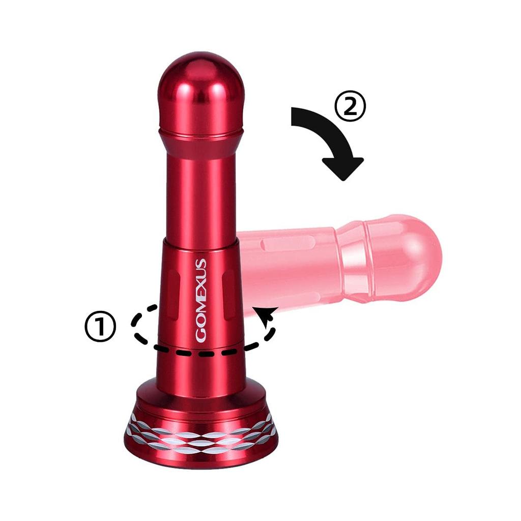 Gomexus R6 Reel 48mm Spinning Reel Protection for Twin and Stella Fishing Reel Case Easy Stand, Daiwa, Shimano, Exist, Power, Reels. 7.9g