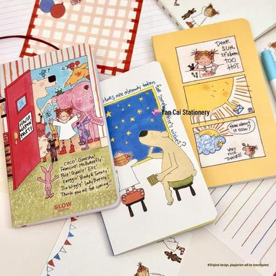 Xiaohongshu COCO Japanese Cartoon Cute Portable Student Planner Notebook