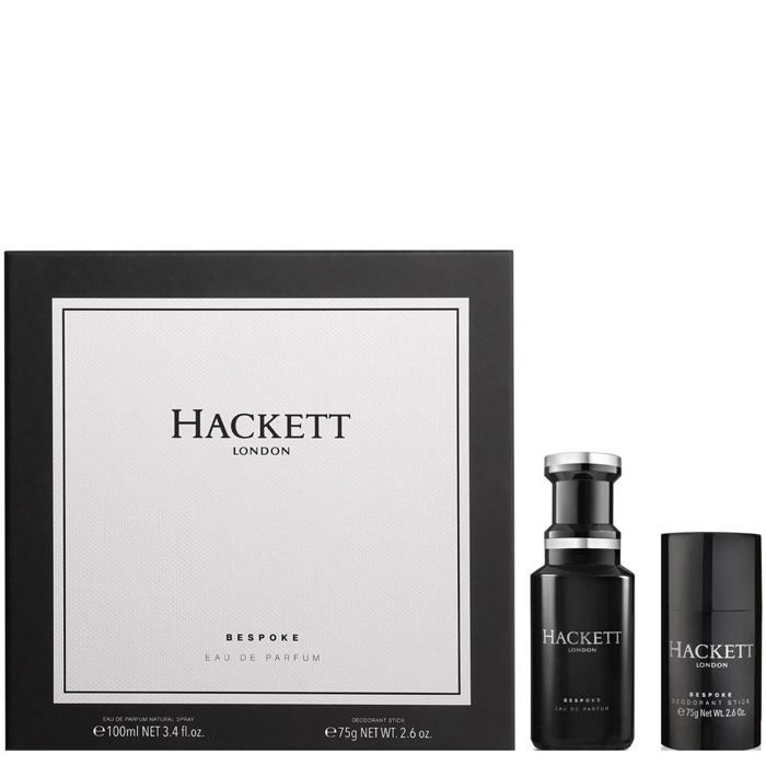Hackett Bespoke Coffret Eau De Parfum 100ml +Déodorant 75g