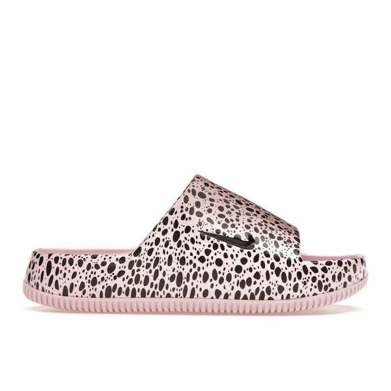 Nike Calm Slide Safari Pink (Womens) Women Sneakers Black HM5072-600